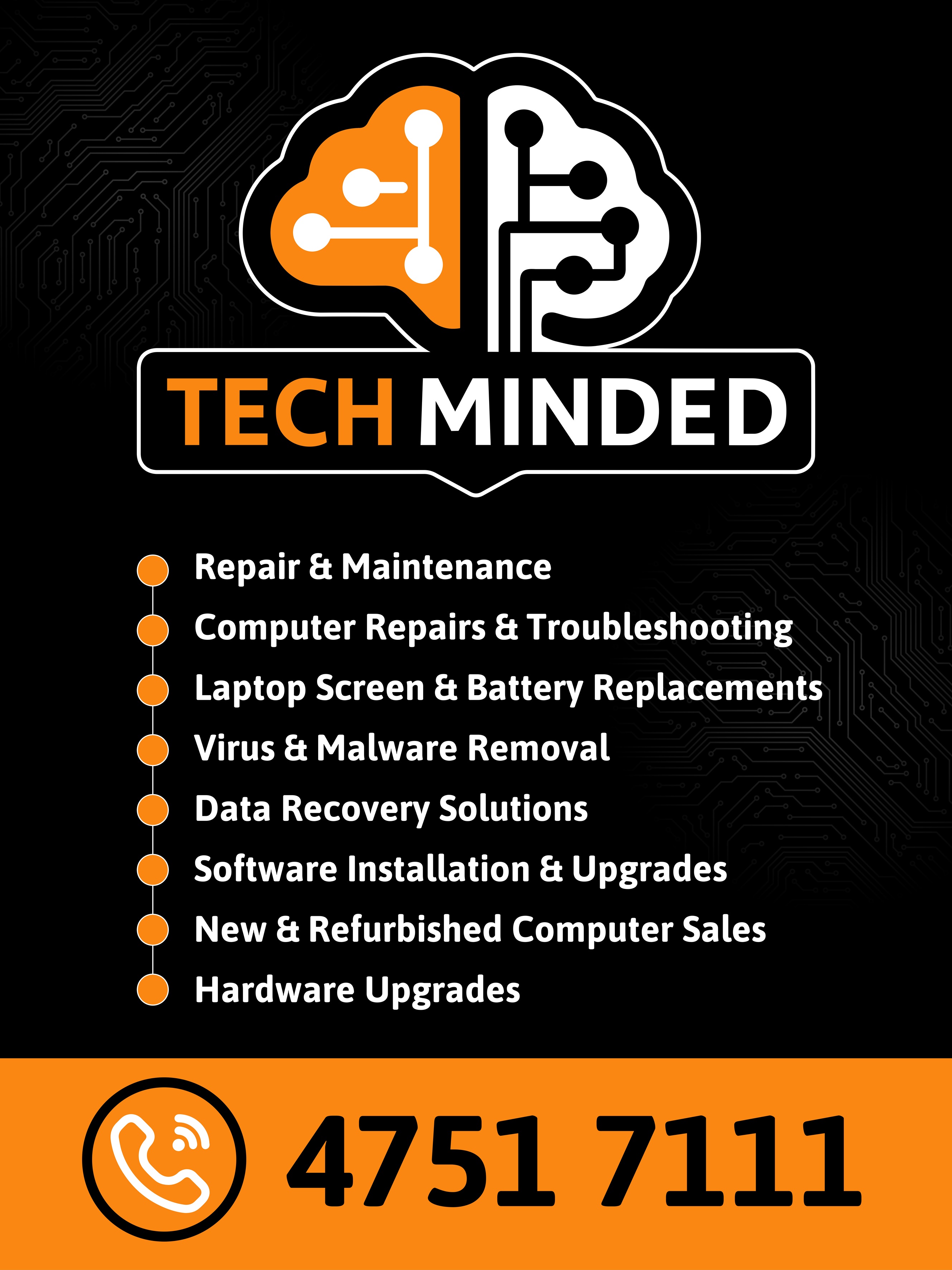 Tech Minded | Computer Repair Springwood NSW — Virus Removal, Data ...